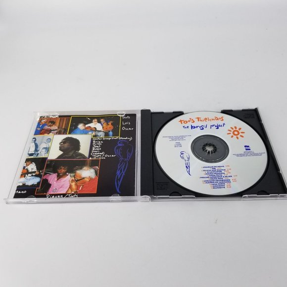 Toots Thielemans Music CD The Brasil Project 1992 Belgium Jazz Harmonica Whistle - Picture 4 of 8